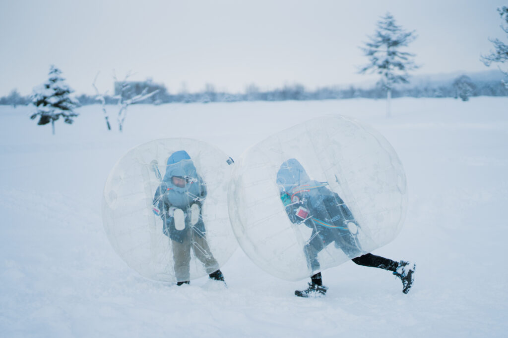 Family Snowshoe in Tōbetsu